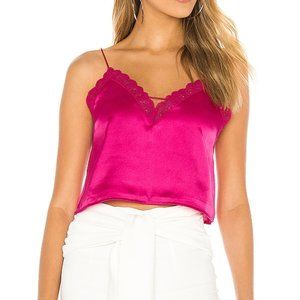 REVOLVE superdown Casey Lace Cami in Pink (size XS)